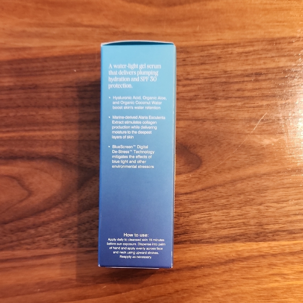 COOLA Blue Refreshing Water Gel Serum - Picture 2 of 4